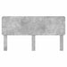 Tăblie cap cu headboard Gri din beton 200 cm Lemn compozit - WALTI WALTI