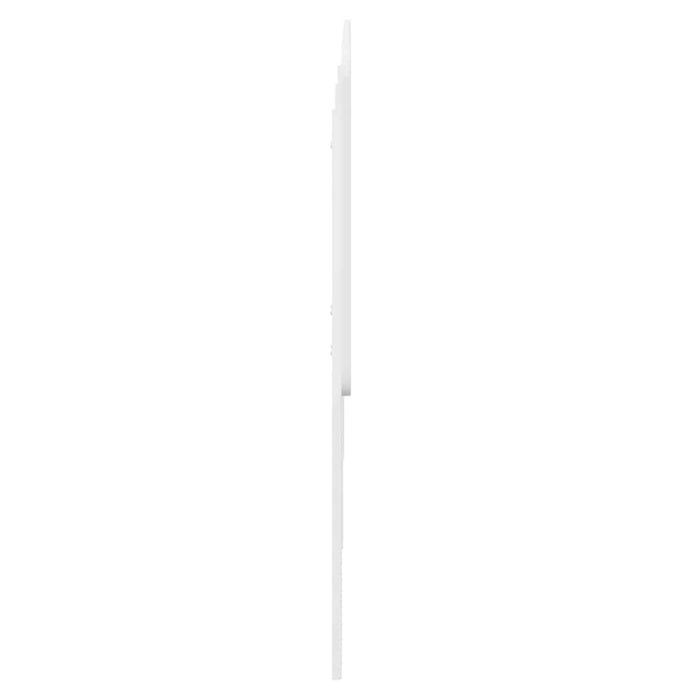 Tăblie cap cu headboard Alb Lucios 200 cm Lemn compozit - WALTI WALTI