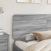 Tăblie cap cu headboard Gri Sonoma 200 cm Lemn compozit - WALTI WALTI