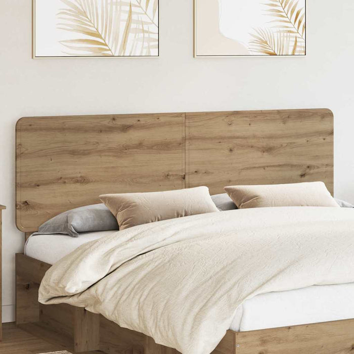 Tăblie cap cu headboard Stejar Artizanal 200 cm Lemn compozit - WALTI WALTI