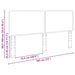 Tăblie cap cu headboard Alb 180 cm Lemn compozit - WALTI WALTI