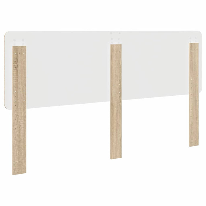 Tăblie cap cu headboard Stejar Sonoma 180 cm Lemn compozit - WALTI WALTI