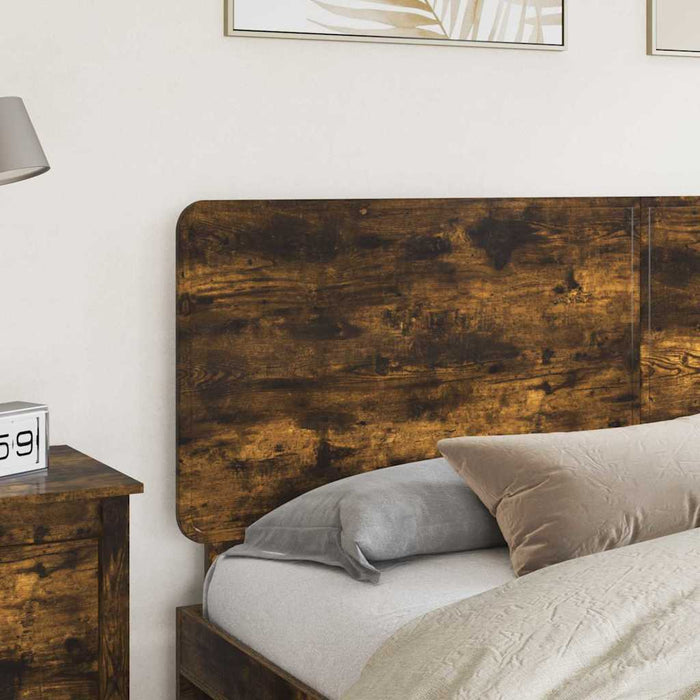 Tăblie cap cu headboard Stejar fumuriu 180 cm Lemn compozit - WALTI WALTI