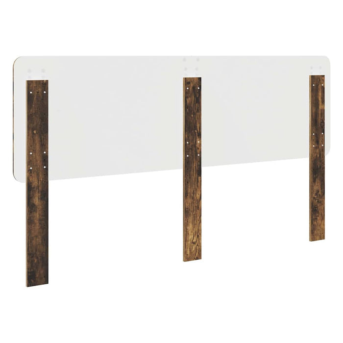 Tăblie cap cu headboard Stejar fumuriu 180 cm Lemn compozit - WALTI WALTI