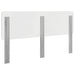 Tăblie cap cu headboard Gri Sonoma 180 cm Lemn compozit - WALTI WALTI