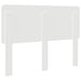 Tăblie cap cu headboard Alb 160 cm Lemn compozit - WALTI WALTI