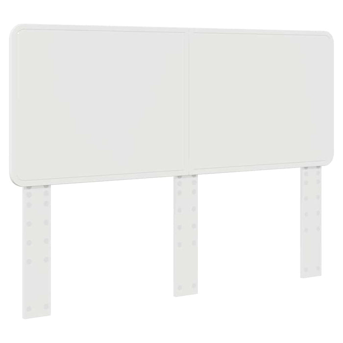 Tăblie cap cu headboard Alb Lucios 160 cm Lemn compozit - WALTI WALTI