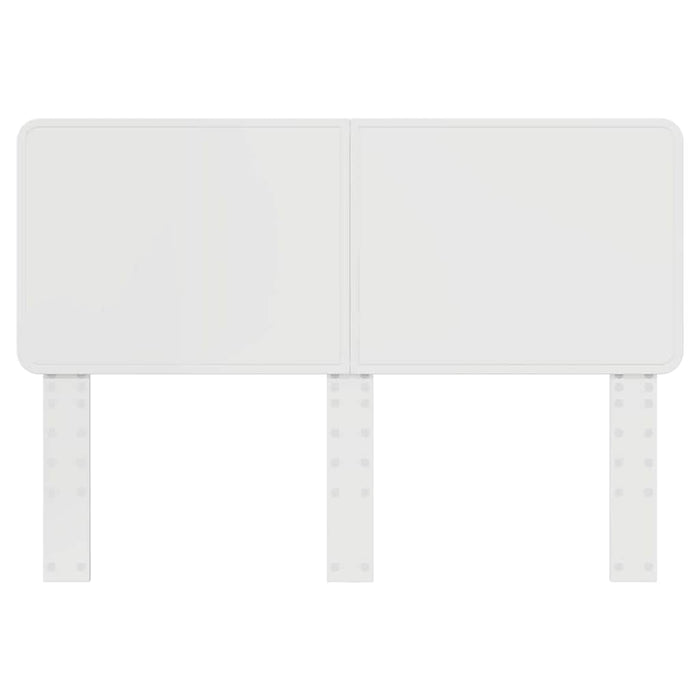 Tăblie cap cu headboard Alb Lucios 160 cm Lemn compozit - WALTI WALTI
