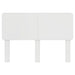 Tăblie cap cu headboard Alb Lucios 160 cm Lemn compozit - WALTI WALTI