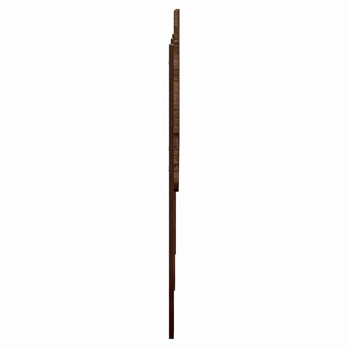 Tăblie cap cu headboard Stejar închis 160 cm Lemn compozit - WALTI WALTI