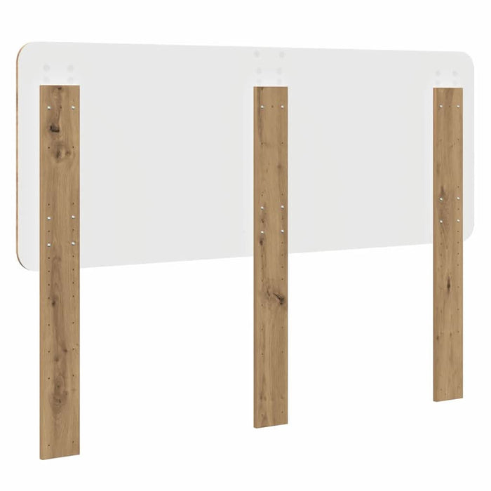 Tăblie cap cu headboard Stejar Artizanal 160 cm Lemn compozit - WALTI WALTI