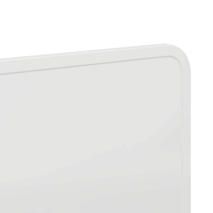 Tăblie cap cu headboard Alb 150 cm Lemn compozit - WALTI WALTI