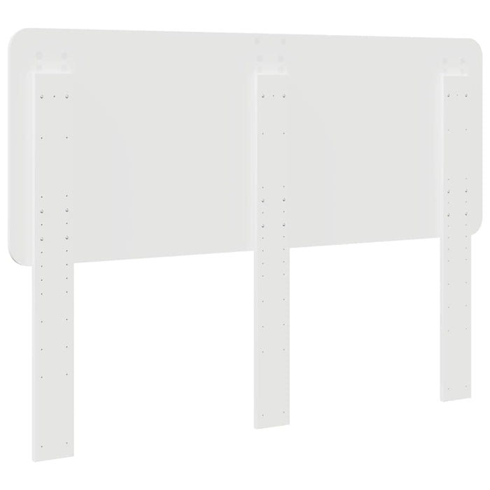 Tăblie cap cu headboard Alb 150 cm Lemn compozit - WALTI WALTI