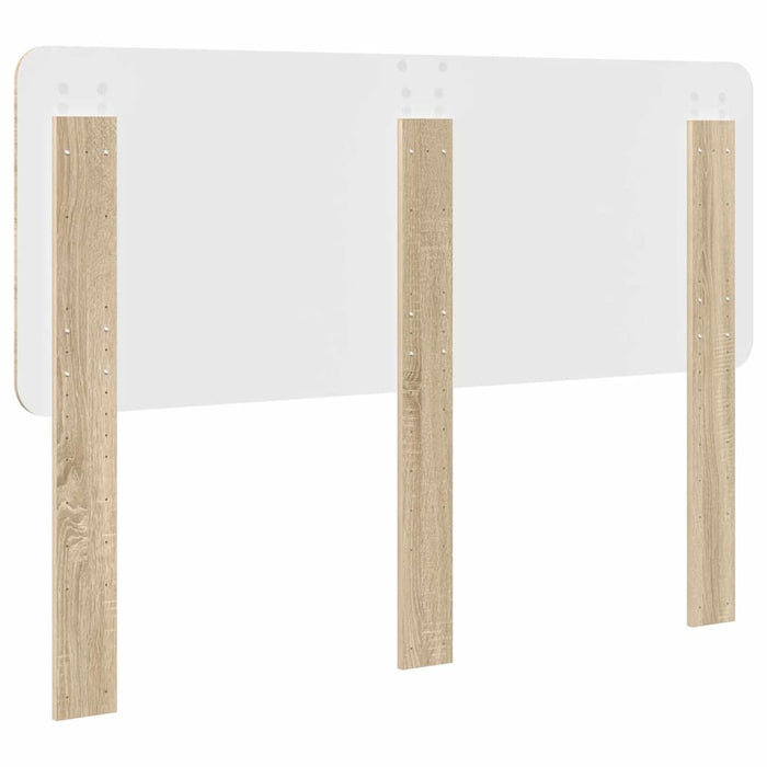 Tăblie cap cu headboard Stejar Sonoma 150 cm Lemn compozit - WALTI WALTI