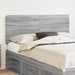 Tăblie cap cu headboard Gri Sonoma 150 cm Lemn compozit - WALTI WALTI
