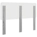 Tăblie cap cu headboard Gri Sonoma 150 cm Lemn compozit - WALTI WALTI
