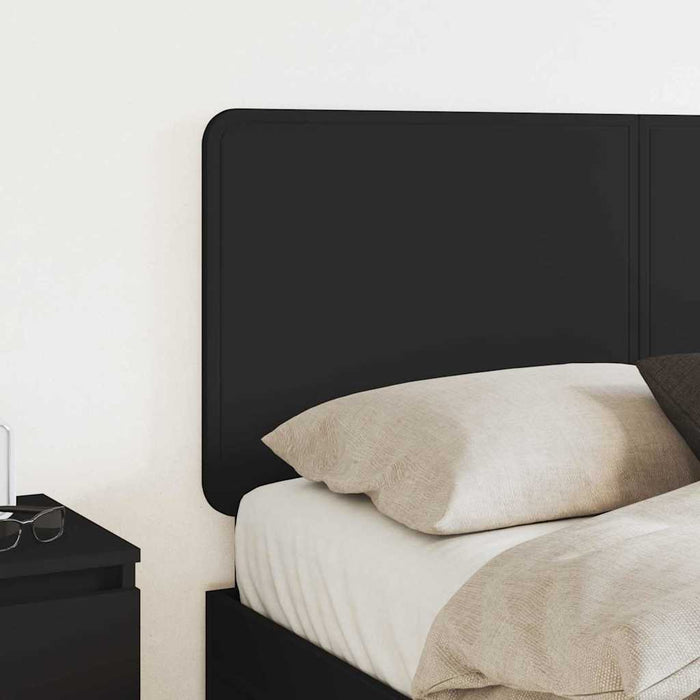 Tăblie cap cu headboard Stejar Negru 140 cm Lemn compozit - WALTI WALTI