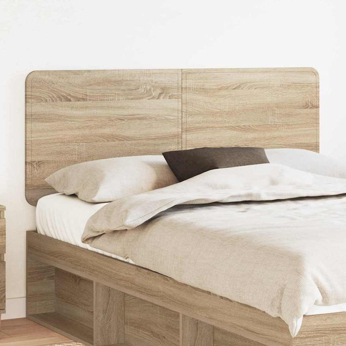 Tăblie cap cu headboard Stejar Sonoma 140 cm Lemn compozit - WALTI WALTI