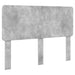 Tăblie cap cu headboard Gri din beton 140 cm Lemn compozit - WALTI WALTI