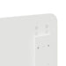 Tăblie cap cu headboard Alb Lucios 140 cm Lemn compozit - WALTI WALTI