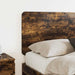 Tăblie cap cu headboard Stejar fumuriu 140 cm Lemn compozit - WALTI WALTI