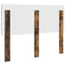 Tăblie cap cu headboard Stejar fumuriu 140 cm Lemn compozit - WALTI WALTI