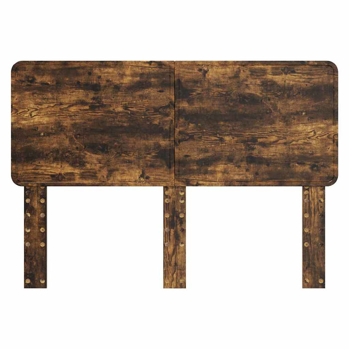 Tăblie cap cu headboard Stejar fumuriu 140 cm Lemn compozit - WALTI WALTI