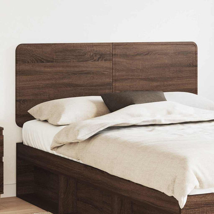 Tăblie cap cu headboard Stejar închis 140 cm Lemn compozit - WALTI WALTI