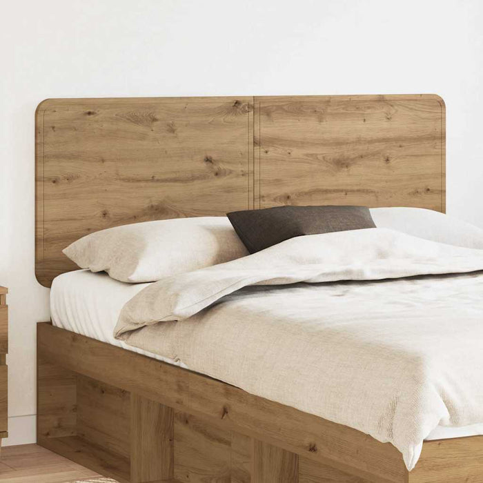 Tăblie cap cu headboard Stejar Artizanal 140 cm Lemn compozit - WALTI WALTI
