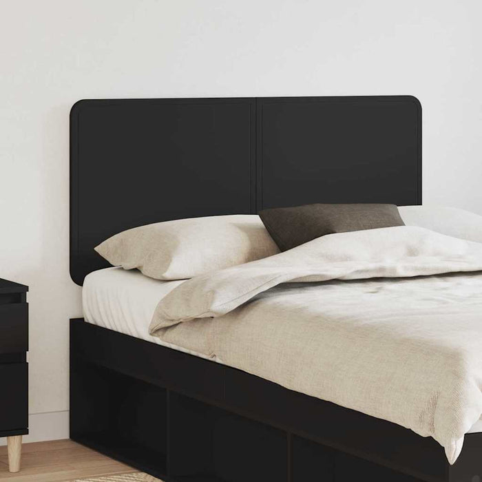 Tăblie cap cu headboard Stejar Negru 135 cm Lemn compozit - WALTI WALTI