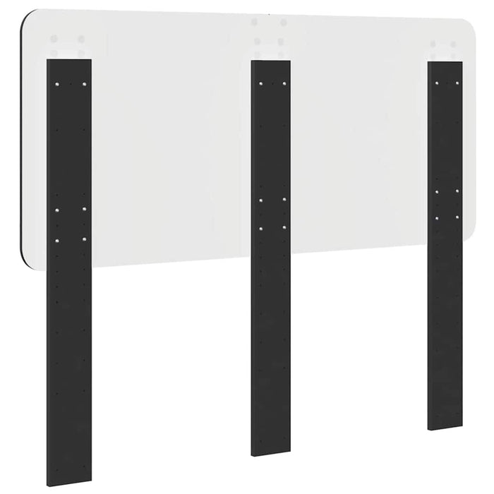 Tăblie cap cu headboard Stejar Negru 135 cm Lemn compozit - WALTI WALTI