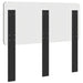 Tăblie cap cu headboard Stejar Negru 135 cm Lemn compozit - WALTI WALTI