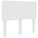 Tăblie cap cu headboard Alb Lucios 135 cm Lemn compozit - WALTI WALTI