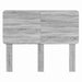 Tăblie cap cu headboard Gri Sonoma 135 cm Lemn compozit - WALTI WALTI