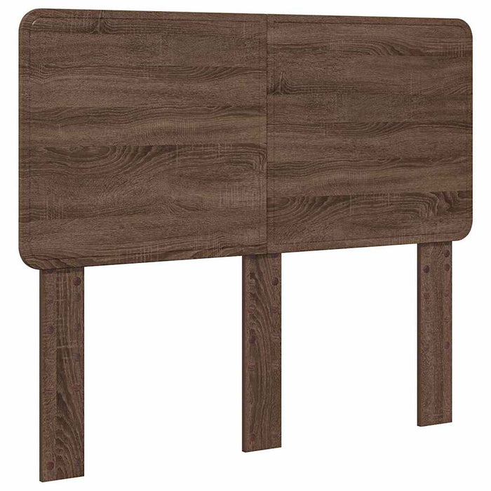 Tăblie cap cu headboard Stejar închis 135 cm Lemn compozit - WALTI WALTI