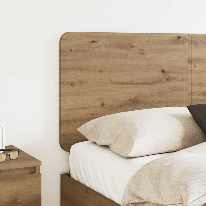 Tăblie cap cu headboard Stejar Artizanal 135 cm Lemn compozit - WALTI WALTI