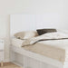 Tăblie cap cu headboard Alb 120 cm Lemn compozit - WALTI WALTI
