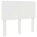 Tăblie cap cu headboard Alb 120 cm Lemn compozit - WALTI WALTI