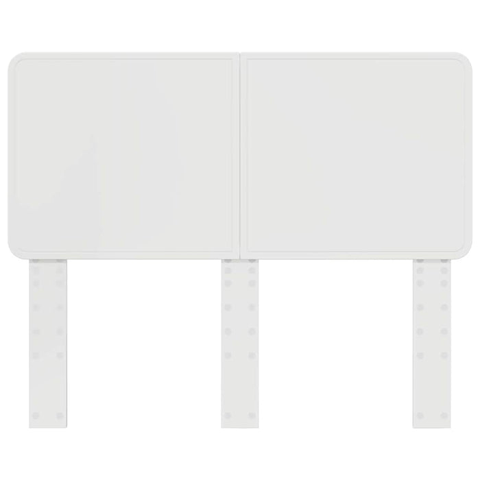 Tăblie cap cu headboard Alb 120 cm Lemn compozit - WALTI WALTI