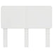 Tăblie cap cu headboard Alb 120 cm Lemn compozit - WALTI WALTI