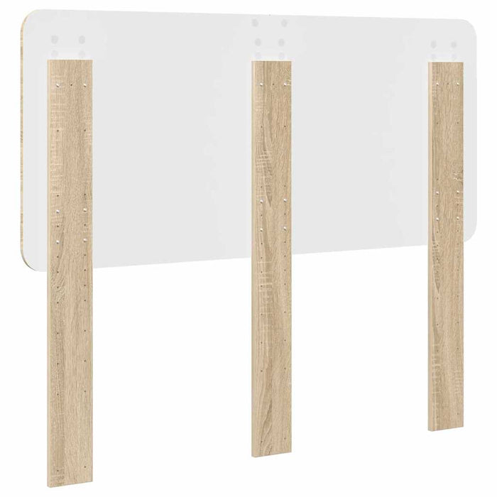 Tăblie cap cu headboard Stejar Sonoma 120 cm Lemn compozit - WALTI WALTI