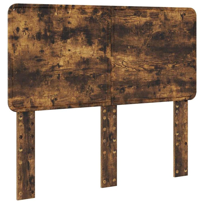 Tăblie cap cu headboard Stejar fumuriu 120 cm Lemn compozit - WALTI WALTI