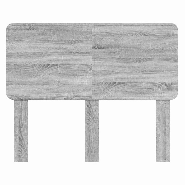 Tăblie cap cu headboard Gri Sonoma 120 cm Lemn compozit - WALTI WALTI