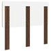 Tăblie cap cu headboard Stejar închis 120 cm Lemn compozit - WALTI WALTI
