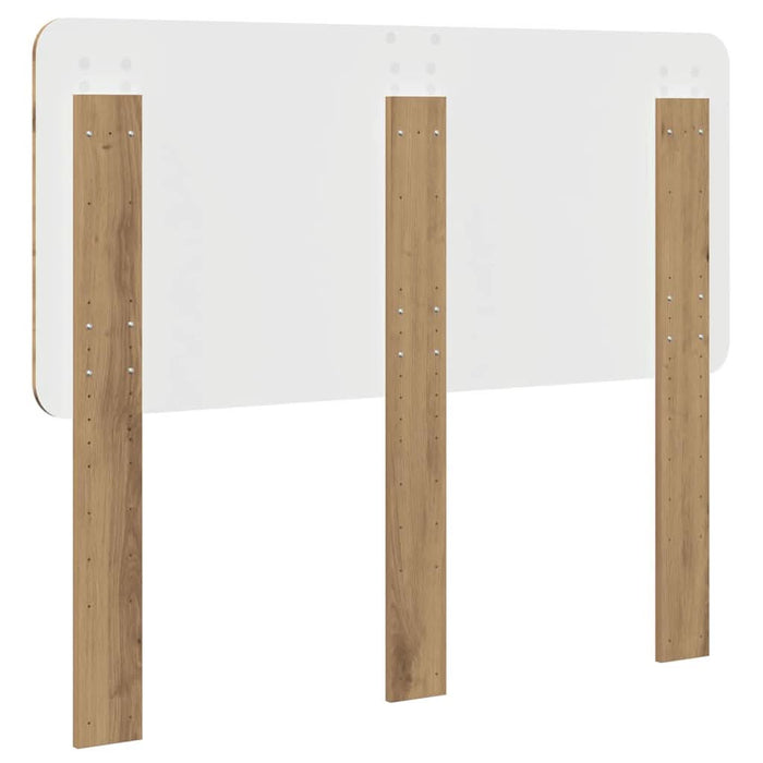 Tăblie cap cu headboard Stejar Artizanal 120 cm Lemn compozit - WALTI WALTI
