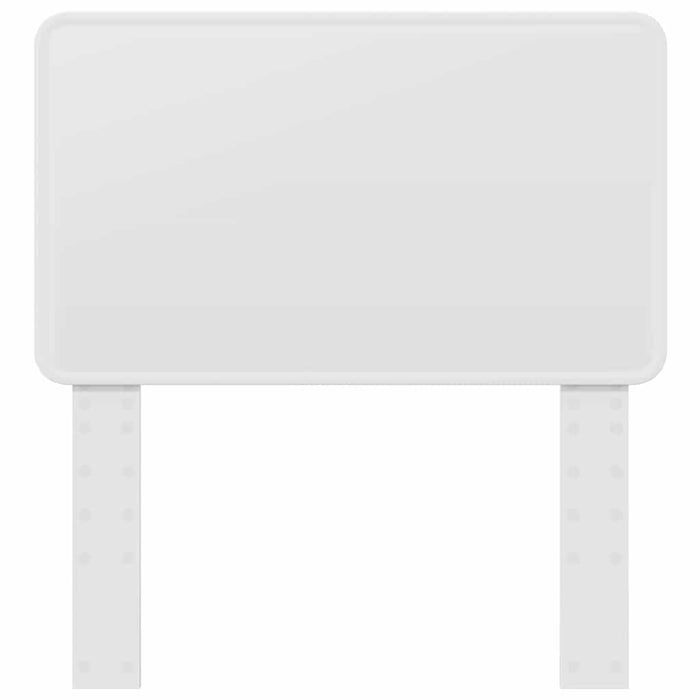 Tăblie cap cu headboard Alb 100 cm Lemn compozit - WALTI WALTI