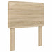 Tăblie cap cu headboard Stejar Sonoma 100 cm Lemn compozit - WALTI WALTI
