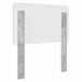 Tăblie cap cu headboard Gri din beton 100 cm Lemn compozit - WALTI WALTI