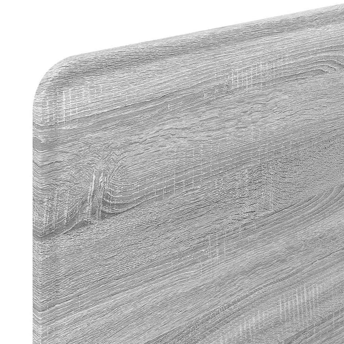 Tăblie cap cu headboard Gri Sonoma 100 cm Lemn compozit - WALTI WALTI