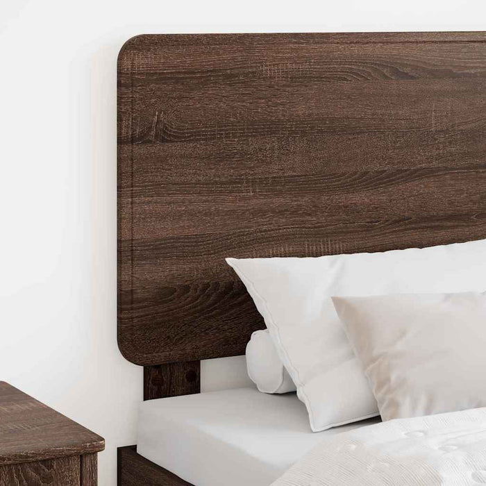 Tăblie cap cu headboard Stejar închis 100 cm Lemn compozit - WALTI WALTI